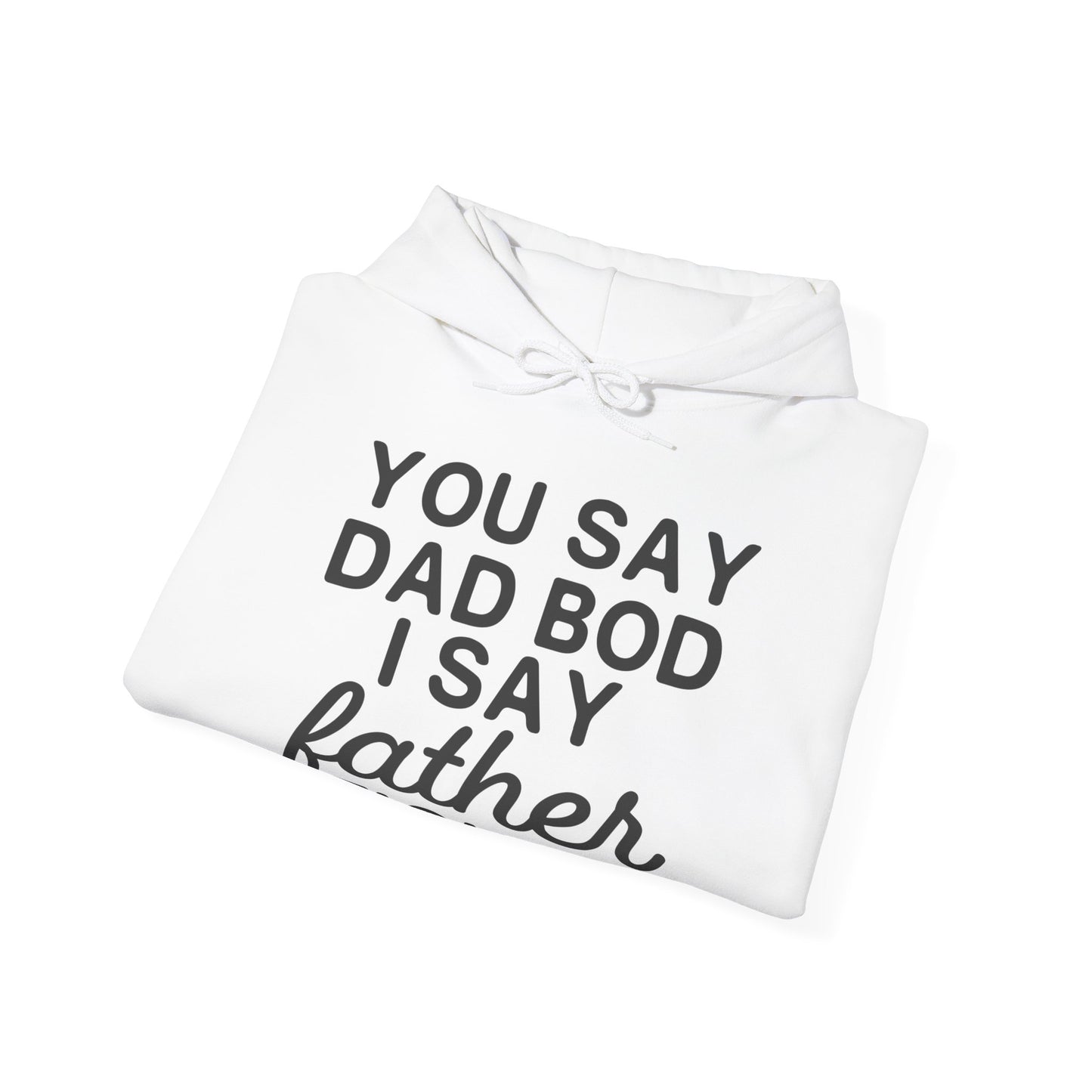 "Dad Bod" Unisex Heavy Blend™ Hooded Sweatshirt