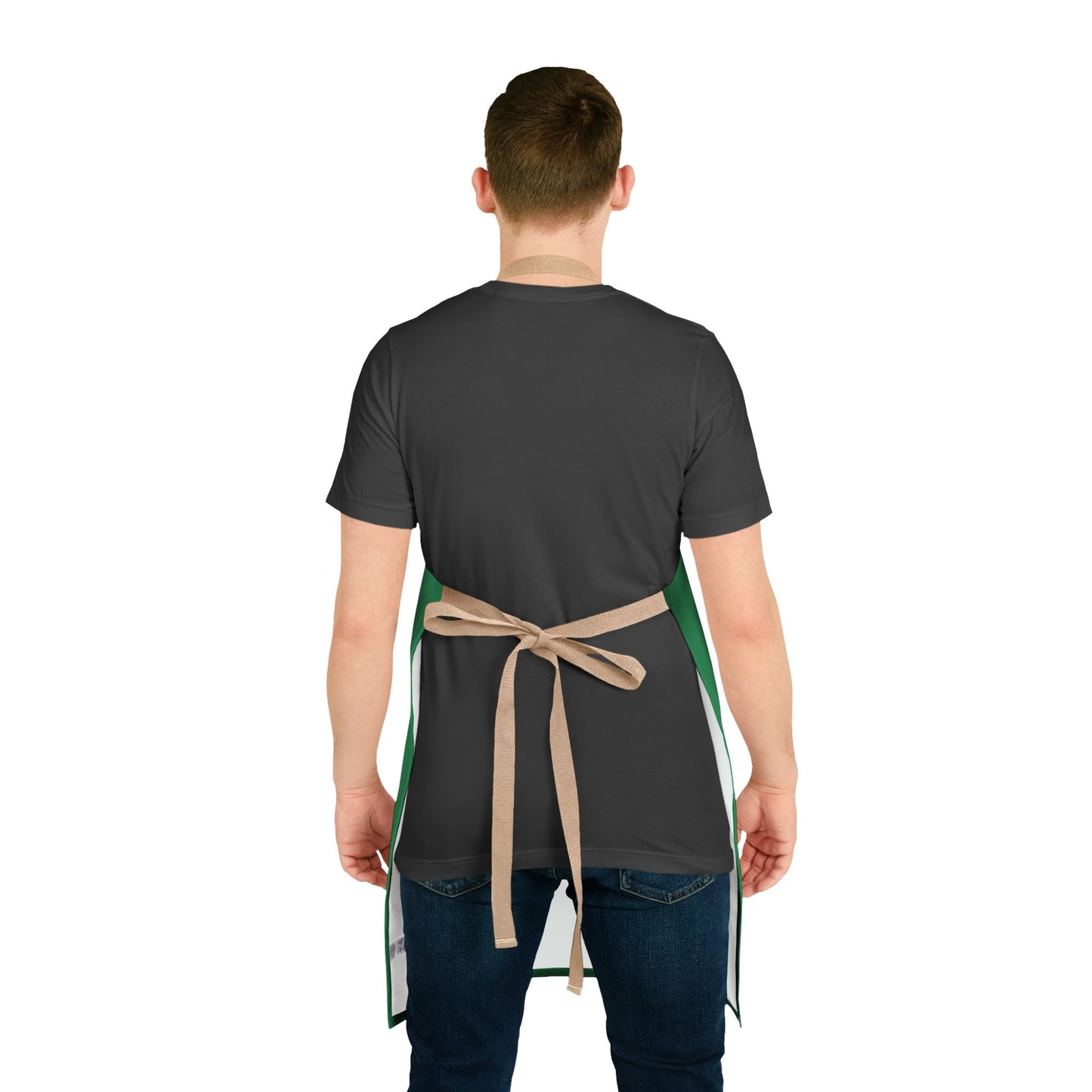 "'Tis the Season" Apron, Dark Green