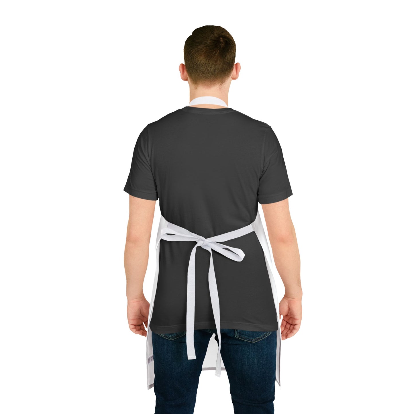 "'Tis the Season" Apron, White